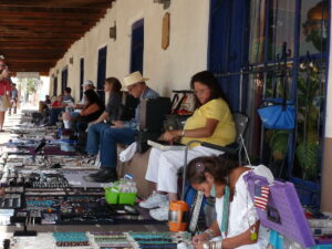Jewelry Vendors in Albuquerque Old Town