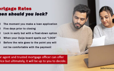 When Should You Lock Your Mortgage Interest Rate?
