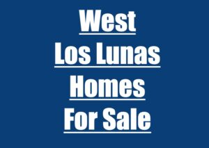 West Los Lunas Homes For Sale