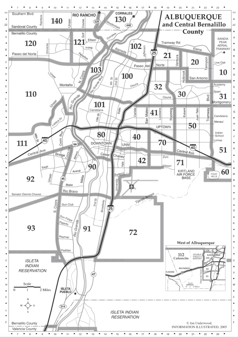 Albuquerque MLS Map