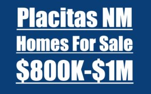 Placitas Homes For Sale 800K-1M